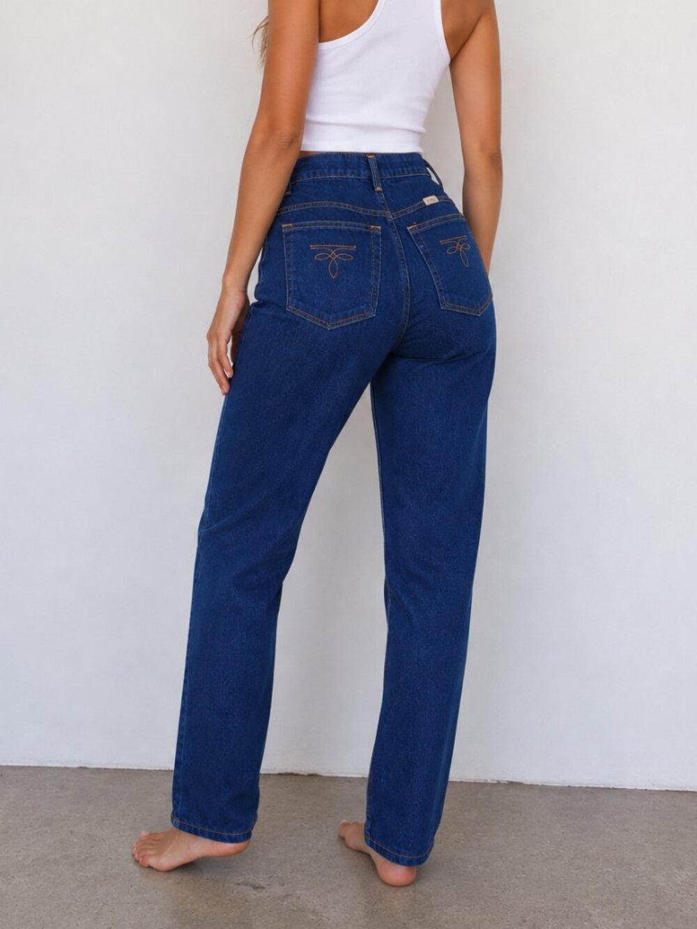 Vintage Sheplers 80s High rise Straight Leg Jeans Size 28